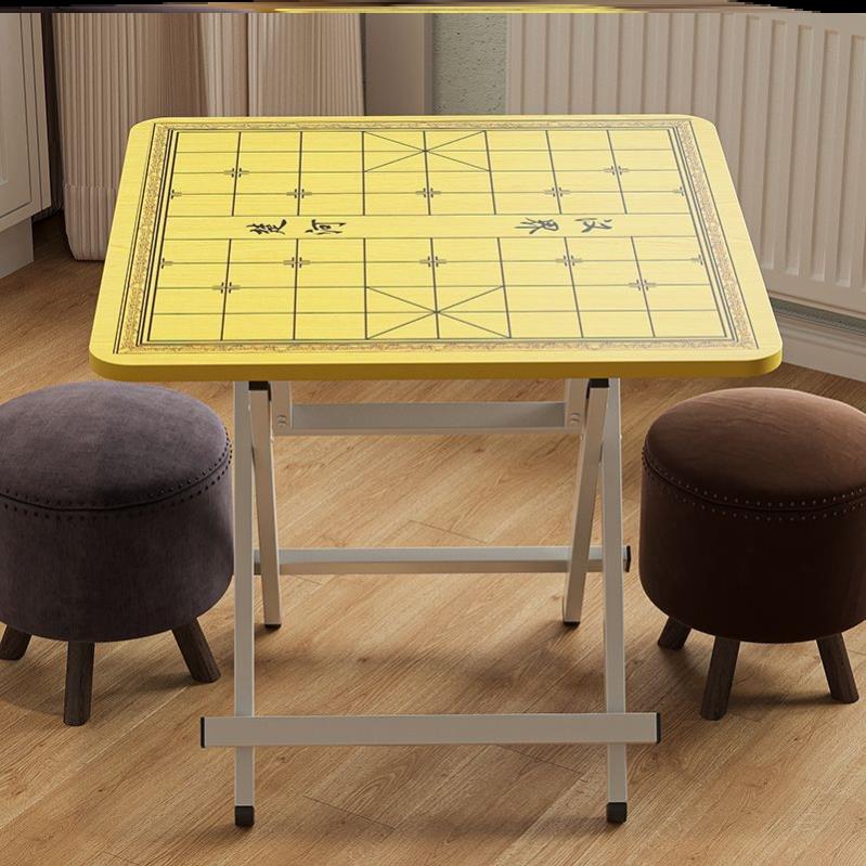 象棋桌子折叠实下木中国象88810156棋户桌简易外棋桌茶几桌带象棋