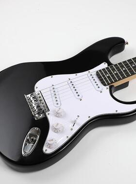 ST型专业电吉他初ST01者新现手入门带5w音箱套学装黑色乐器厂家货