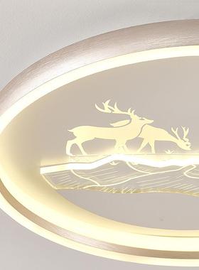 圆形卧室灯创l8301ed吸顶灯约简现代灯具意方房形餐厅书阳台主卧