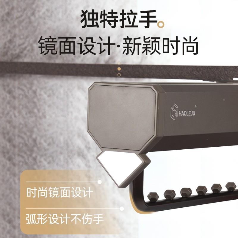 浅衣柜挂杆顶装挂衣器竖纵