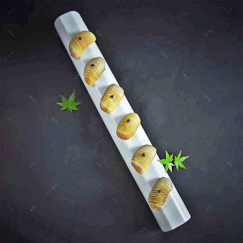 创意酒店意境菜特色分子料理餐具餐厅个性冷菜凉菜融合菜艺术盘子