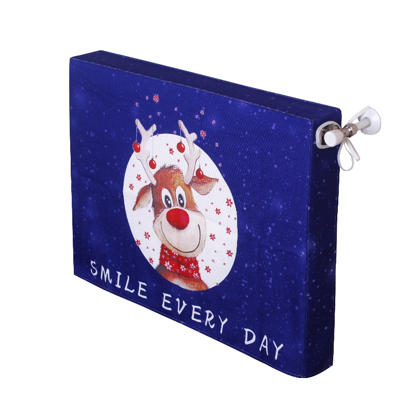 卡通全包暖气片罩装饰罩家用电暖气防尘罩子布艺遮挡盖布帘定制