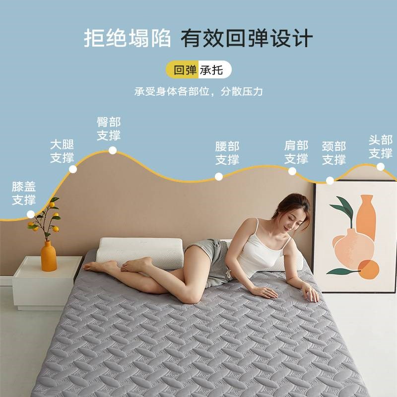 床垫软垫家用垫褥床褥铺床的褥子垫被垫子1米5被褥铺底薄款