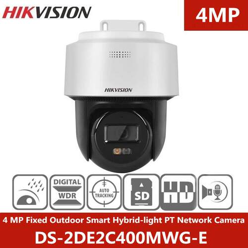 HIKvision 英文版 4MP IP PTZ colorfu Camera DS-2DE2C400MWG-E