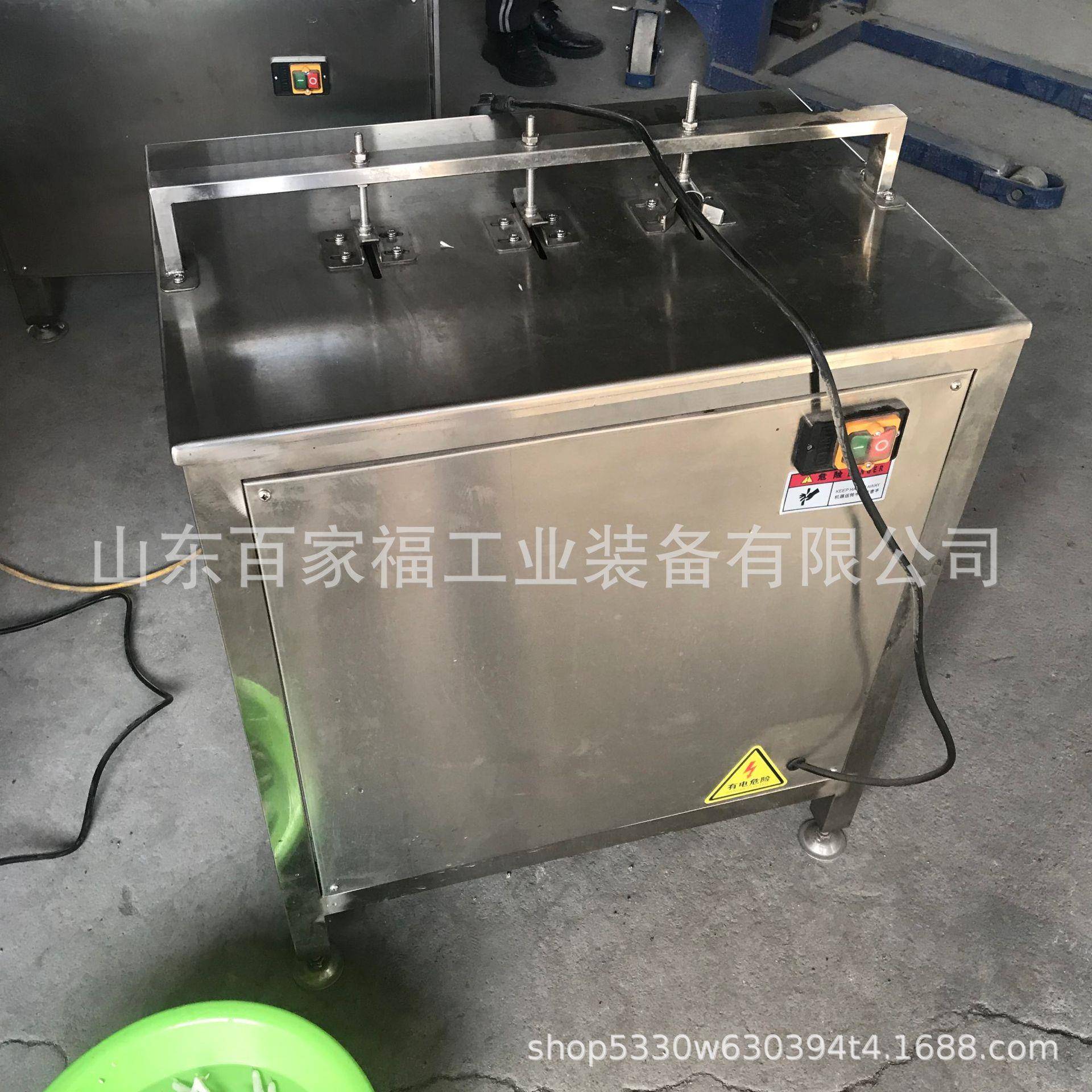 脱骨鸡爪开口机 鸡脚凤爪商用开口设备 不锈钢材质鸡爪开口机