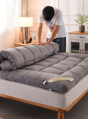 一米五八乘两米床垫冬季保暖床褥子100cm1.5m1米35软垫长1.2x2米