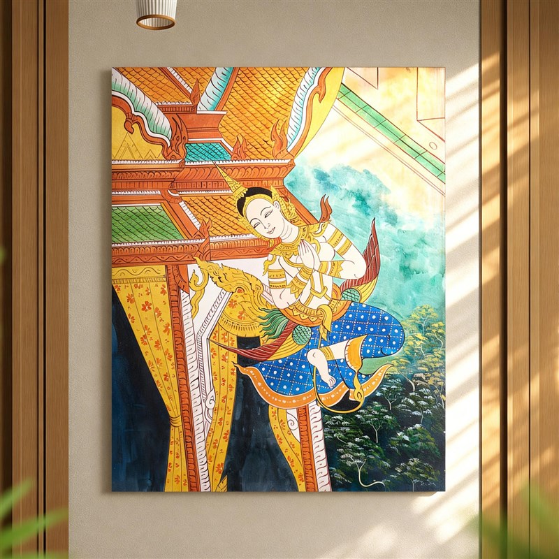 泰国玄关大象挂画客厅沙发背景墙壁装饰画东南亚风格餐厅艺术壁画