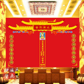 荷花佛缘禅佛光普照3d壁画养生会所壁纸佛堂壁布佛家文化壁纸