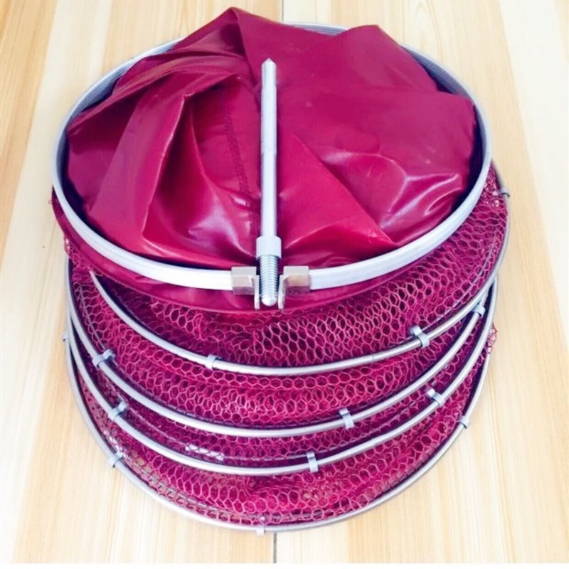 不锈钢圈鱼护 向定位 渔护 涂胶防挂渔护 台钓渔户 鱼网