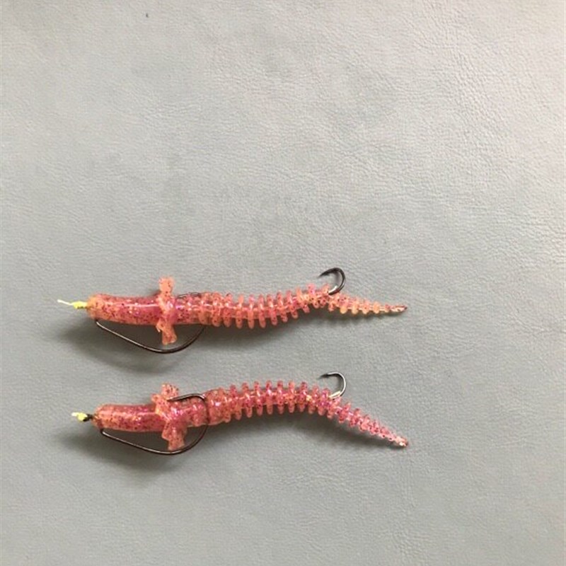 桑巴路亚轻舞虫风筝钓组和德州钓组鳜鱼路亚鲤鱼红眼翘嘴