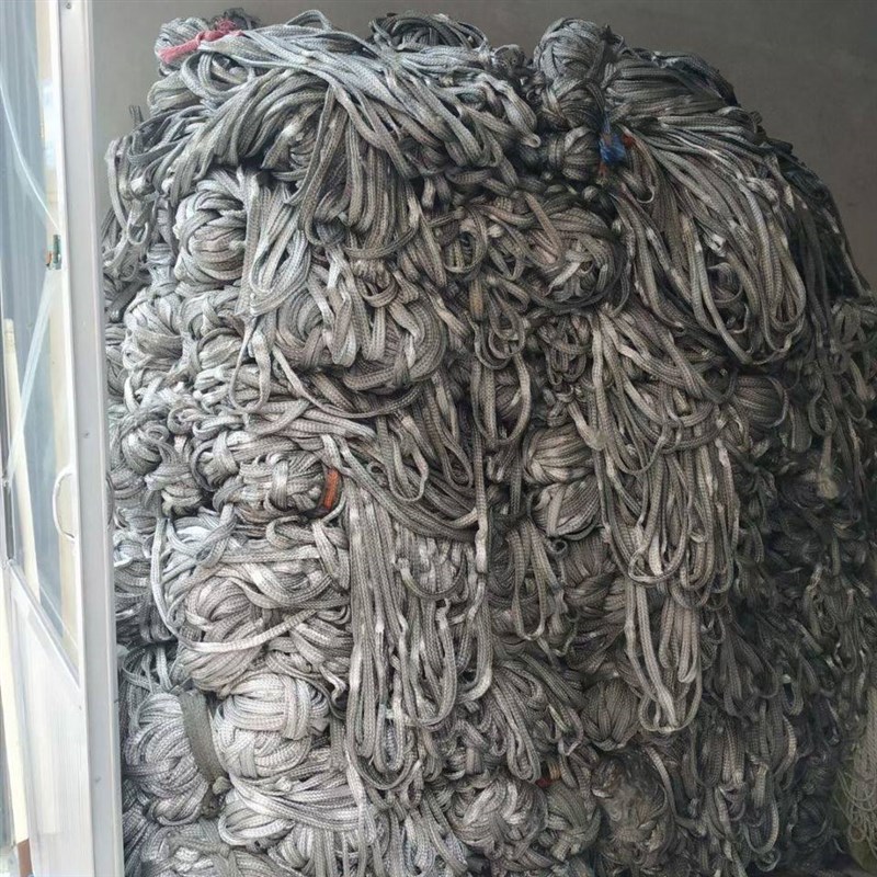 旧降落伞绳封车绳栓牛绳大棚压膜绳条沦高强双层筒状绳子
