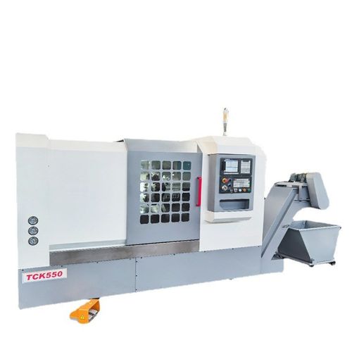 斜床身数控车床STC50重切削斜轨数控刀塔车铣复合加工中心机床