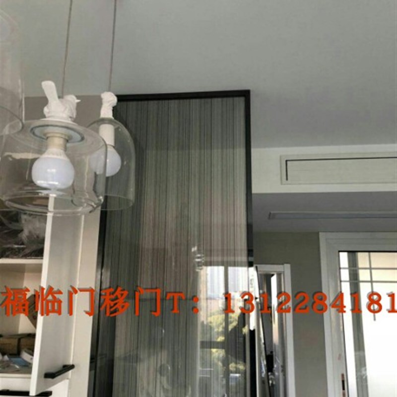 【福临门移门】极窄边玻璃移门/淋浴房/隔断景观门高透