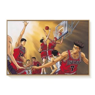 樱木花道流川枫diy数字油彩画灌篮高手宫城良田仙道彰赤木晴子