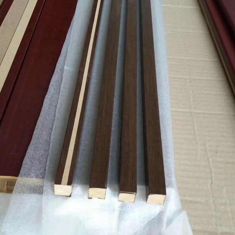 免漆板线条门档条踢脚线顶角线平线封边条小方木