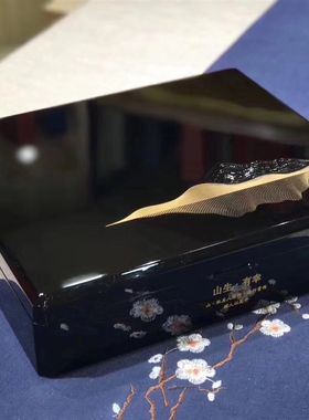 高档普洱茶福建白茶空木盒包装盒烤漆单饼木盒茶饼空盒茶叶单饼盒