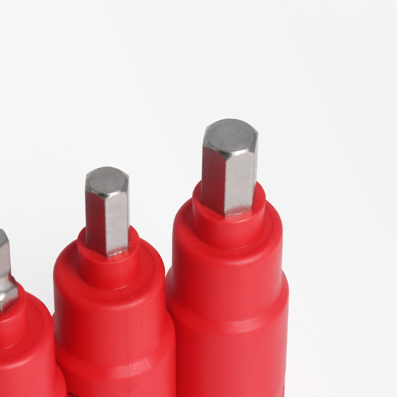 新能源VDE绝缘1/2内六角旋具筒批头电动汽车维修工具大飞棘轮