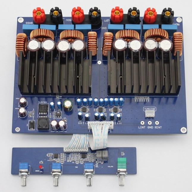 TAS5630 2.1大功率数字功放板(1200W)00W/3欧 + 2*300W/6欧