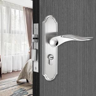 慧聪FB8139室内门机械门锁锌合金卧室门木门执手锁家用通用型锁具
