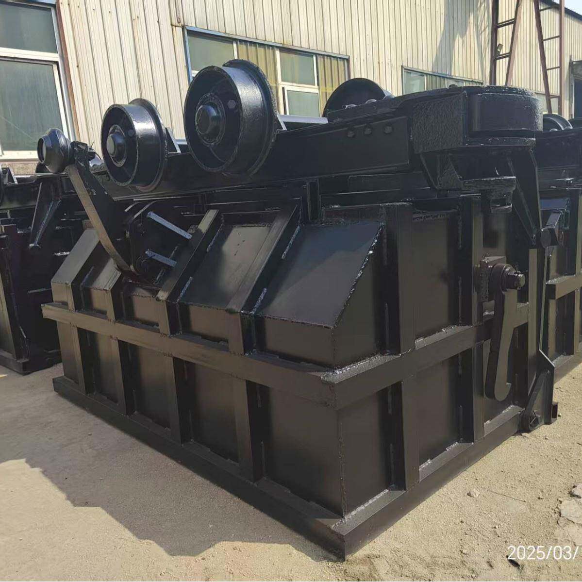 煤矿侧卸式矿车 适用范围广 MCC型单侧曲轨侧卸式矿车 矿用运输车