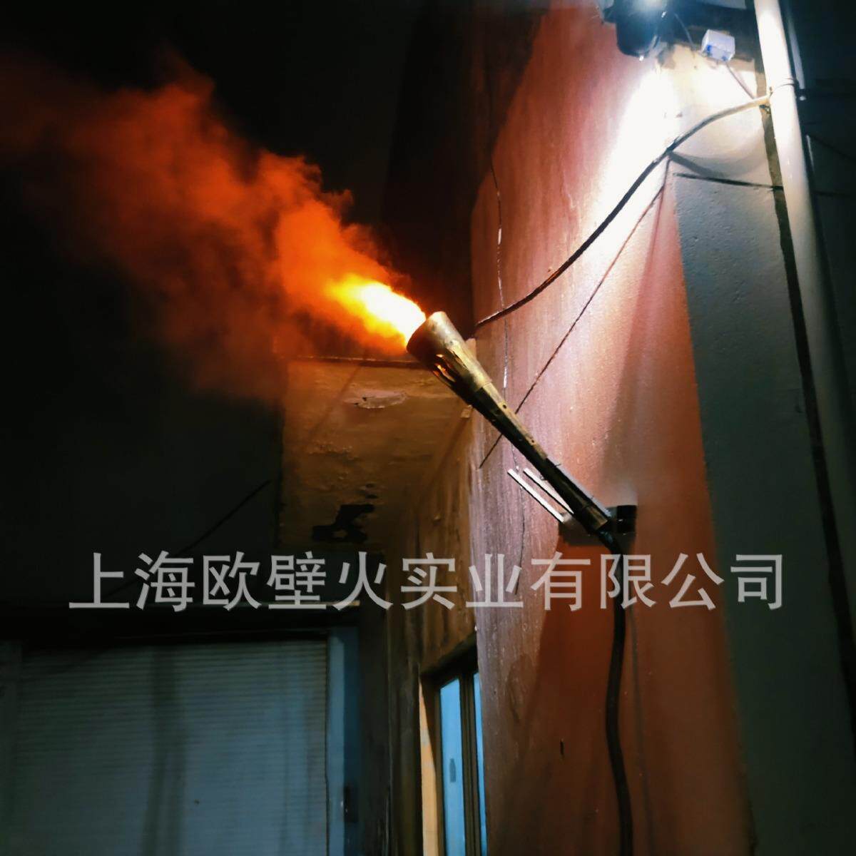 户外插墙防水壁炉火焰火炬电子火把灯酒店火把节免维护电仿真火把