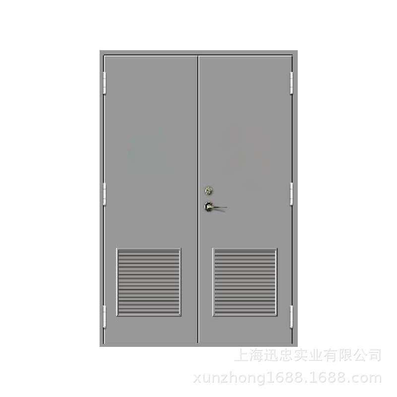 百叶门配电房防火门乙级防火门价低门优上海防火门窗厂家直销