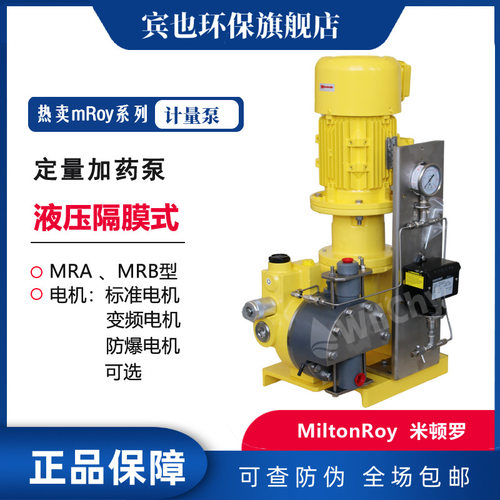 米顿罗双隔膜破裂检测计量泵