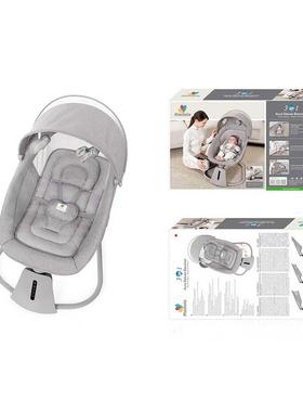 婴能儿摇椅叠可折婴儿椅功婴儿椅子便多捷式RLO摇床电动婴儿玩具