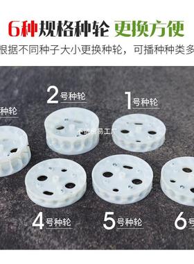 粮农家园OFH艺种手推摇式花生玉米大播棉豆花滚机轮点轮包邮