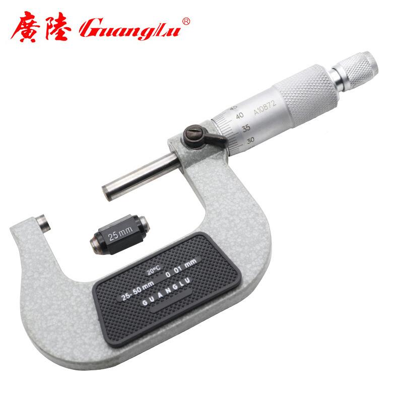 广陆机械外千分尺0-225mm径内尺测内径OAG千分尺螺旋测微卡61-101