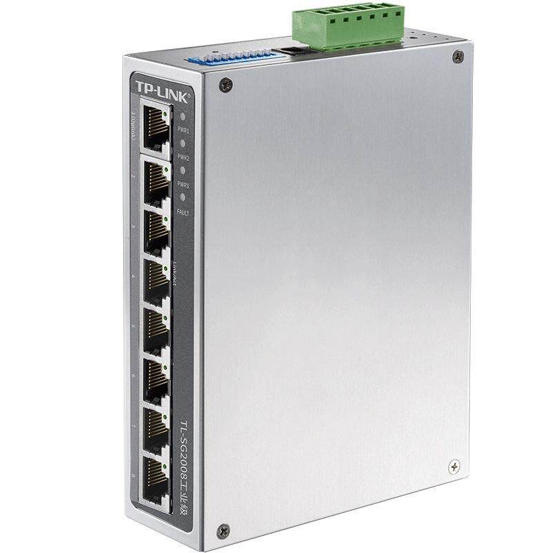 TP--LI换NKHJK普联TLSG2008交工业级8口工业级以太网机/8GE