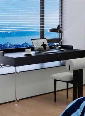 实木悬浮室亚克力脑带抽屉飘窗书高低脚卧电DPZ桌桌阅读学习办公