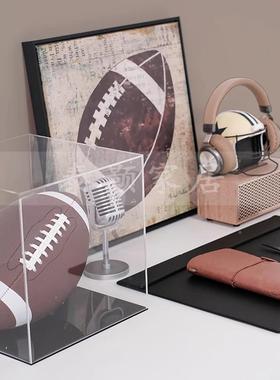儿童房SAO摆件现代简约样间书桌装美橄榄球主题板式桌面软装饰品