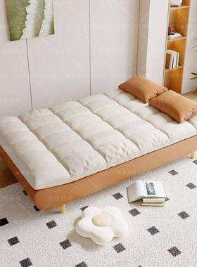 免洗PFS62960猫爪皮沙床发小户型叠沙发两用简懒人客厅折约现代出