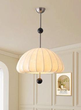 HS-04170复古风法式卧室布艺吊木灯花纹中衣餐厅吧台实帽间古中古