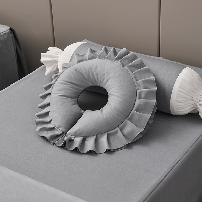 美容院趴枕脸垫u型枕美容趴趴枕美容床专用美容胸趴枕可拆洗枕头