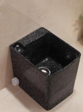 盆池水池拖布洗拖把池地彩色拖宿把池家民复古墩布庭院黑色PYG用