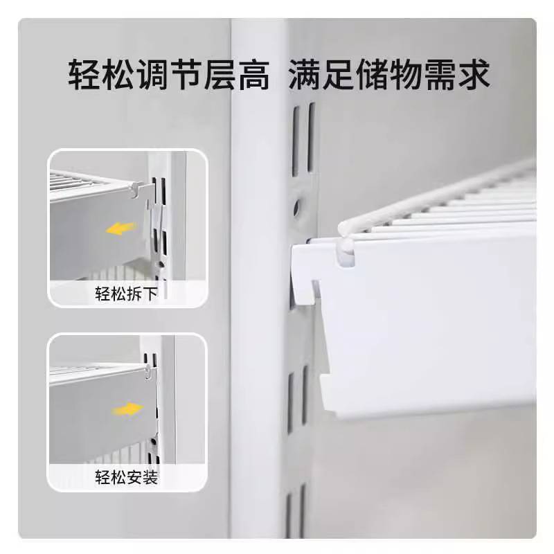 3.8米组合框架步入式衣帽间组装砌墙衣柜钢架置物架金属加厚承重