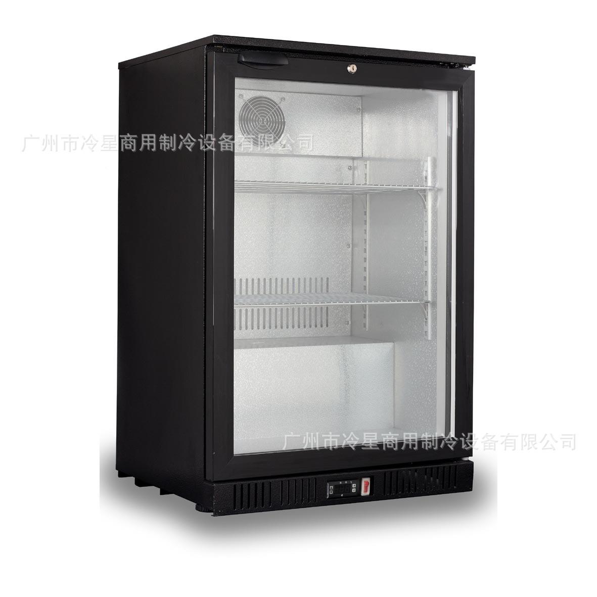 啤酒柜示吧冷藏684柜小型嵌入立式酒吧台商用冰柜单开门风冷展饮