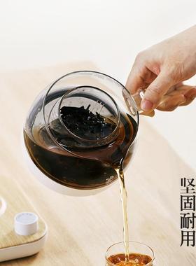 鸣盏煮茶器黑室茶迷你养生煮壶办公小玻璃家用全74012自动mini花
