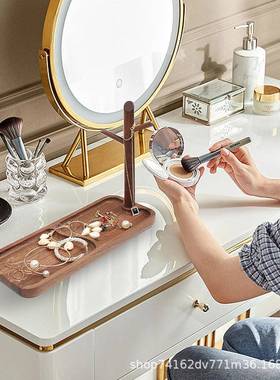 木质进门2134钥匙收架纳创盘意树枝挂置物架门入户储式物创意摆件