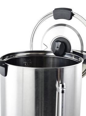 盈用兴厂家双QLN层泰电热304开水桶防干烧烧容量商可调月子大桶