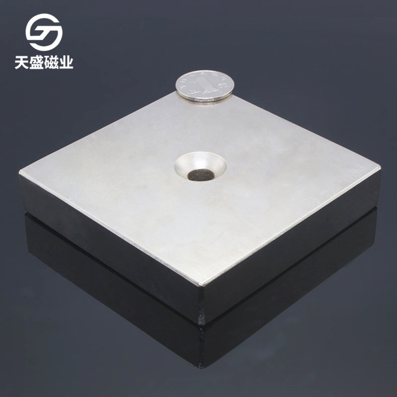F100*100*20-10现货包邮超大方块带孔M10螺丝孔F100×100×20-10