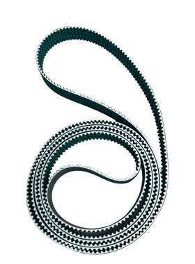 亿鑫厂家光伏花输送静音防掉屑防跑偏PU双面贴篮UOL布久同步带