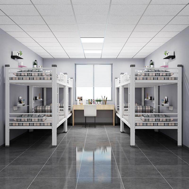 .床2米单人铁架员工高上下铺SLC-SCC0学校宿舍床学生双层床公寓1