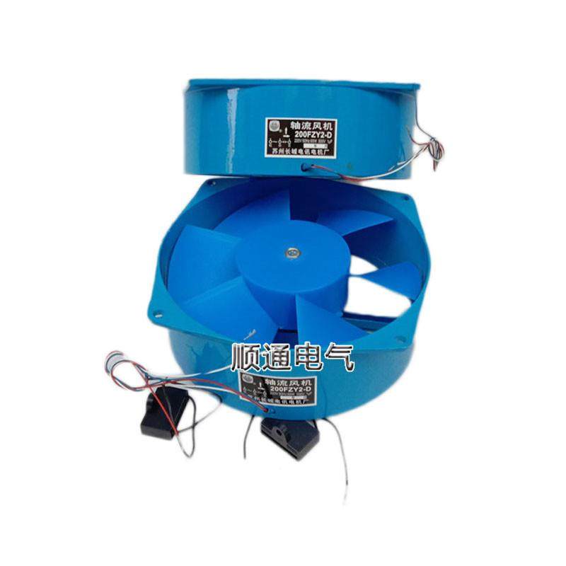 厂家业小型轴流EXF机风200FZY4-D外转子机工排风风散热排风扇