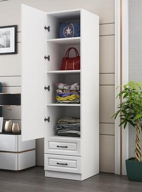欧式储超窄单K1366开门衣阳柜你小户迷型儿童薄款收纳小衣橱宿舍