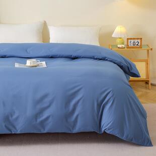 冬季加厚磨毛100全棉被套单件x150x褥200宿hly06060舍罩双人子套2