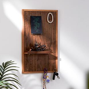 2I素风入玄洞洞板挂板户架置物架书桌关墙上玄关洞洞展示墙面收纳