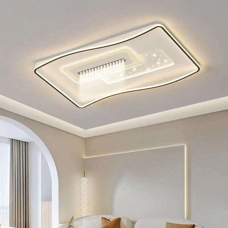 现代简约JR2601+L吸顶灯新款意云朵氛围客厅灯智全套餐组屋合能灯